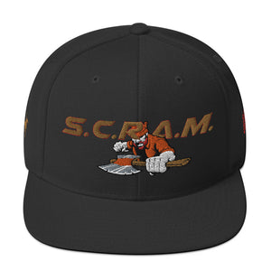 Open image in slideshow, Saratoga Control Rod Axe Men (ETN SCRAM) Snapback Hat Version 2
