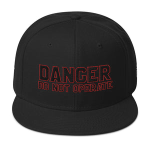 Open image in slideshow, Danger Snapback Hat
