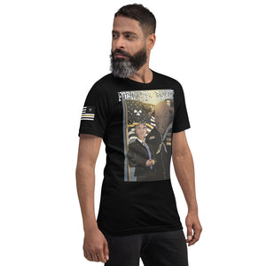 Open image in slideshow, Forceful Backup Comic Style Unisex T-Shirt
